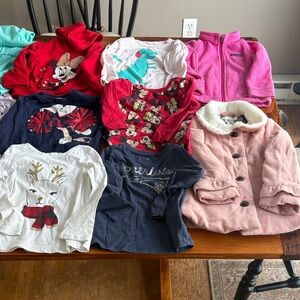 Girls clothing lot size 3-t